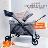  Xe đẩy đôi Baby Trend Expedition LTE 2-in-1Wagon 