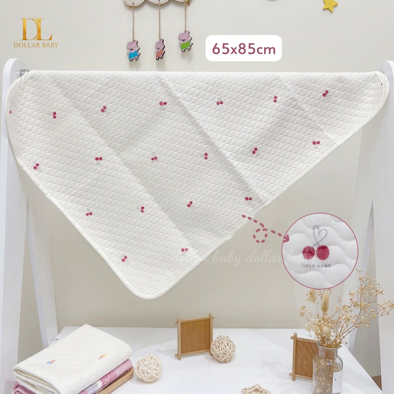  Lót Chống Thấm LIETO Hàn Quốc - ( 65 x 85 Cm ) 