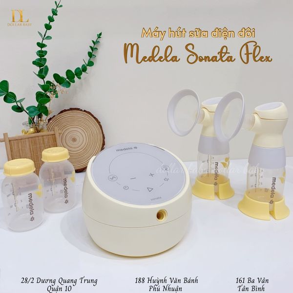  Máy hút sữa điện đôi Medela - Sonata Flex 