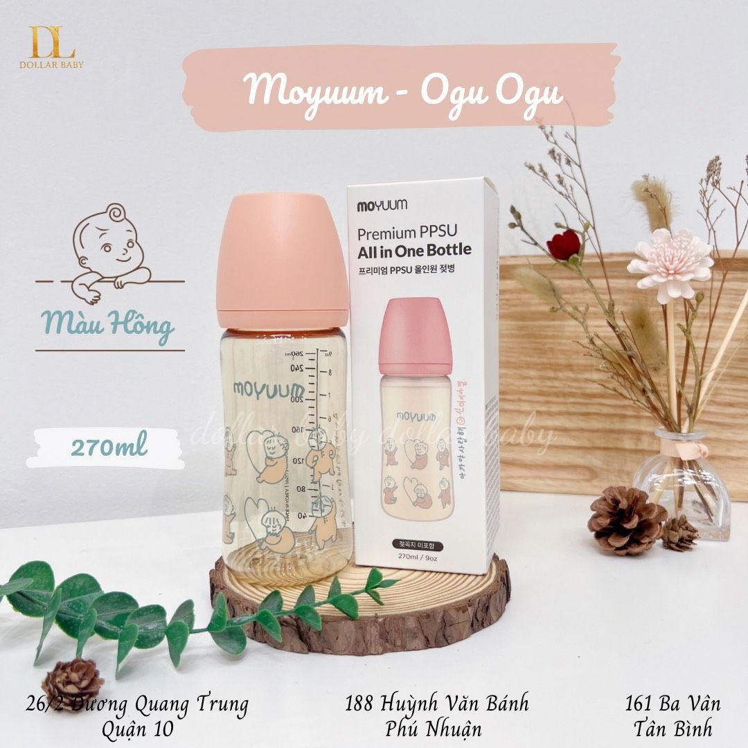  Bình Sữa MOYUUM - Ogu Ogu 