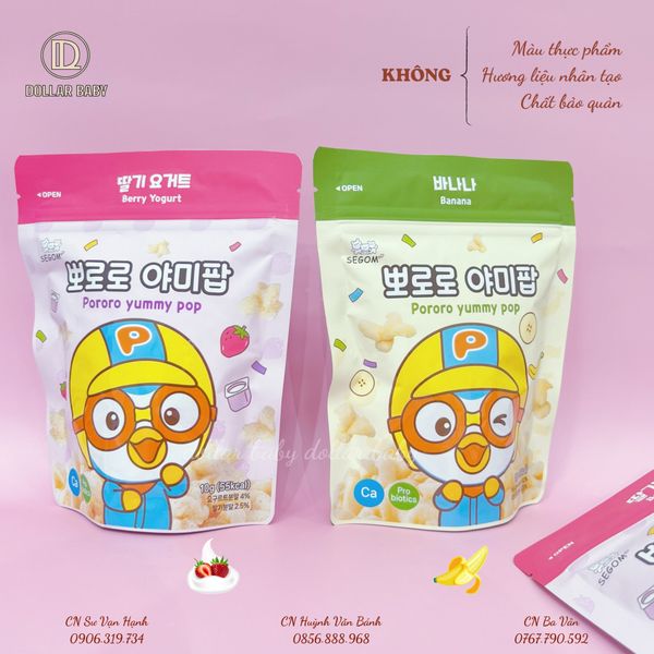  Bánh Pororo 10Gram  -  6 Tháng 