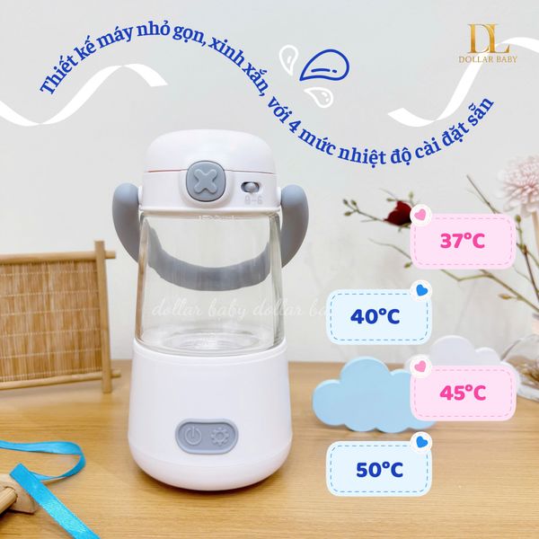  MOAZ BÉBÉ - Máy hâm sữa di động - MB069 