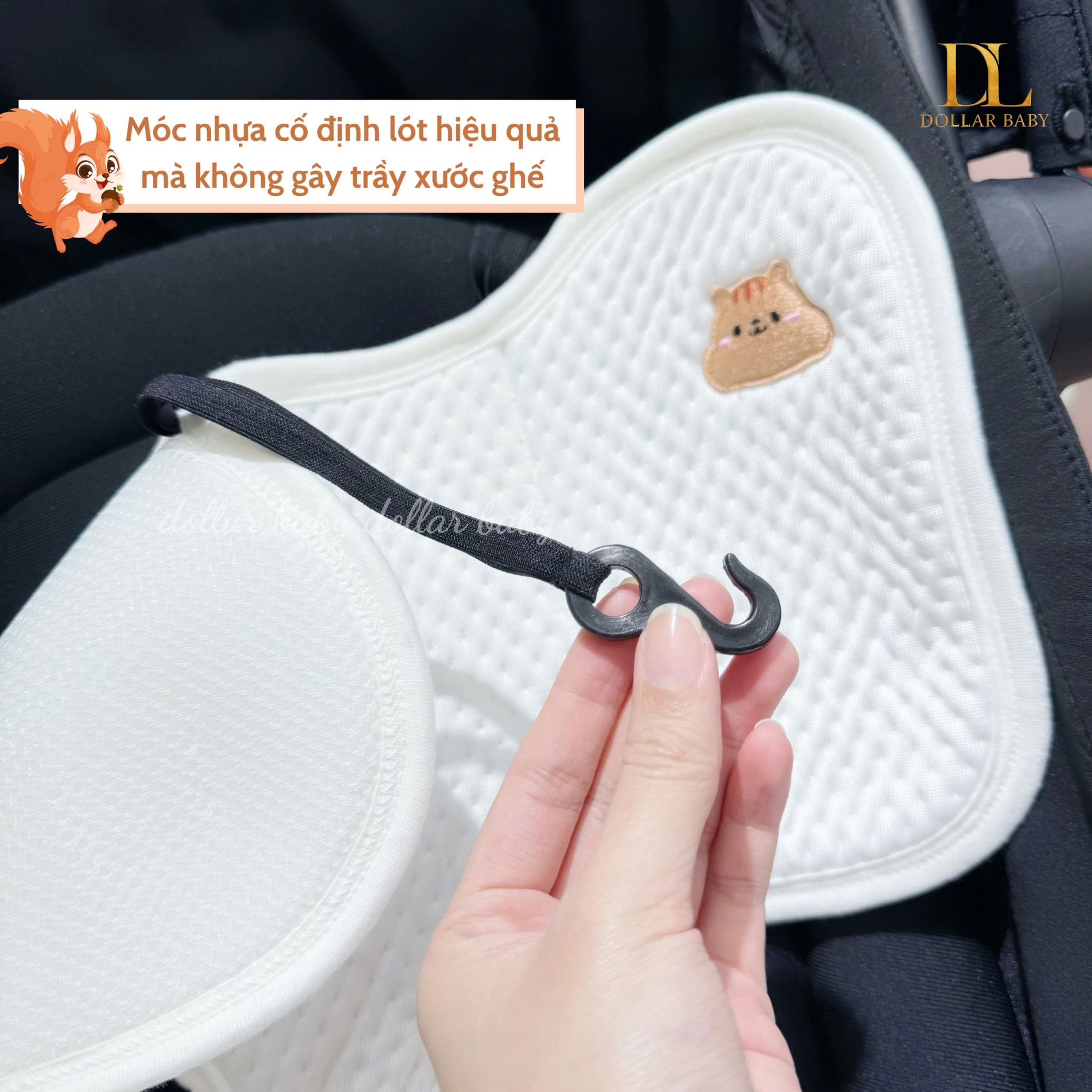  Tấm lót xe đẩy Dotori Duraron điều hòa làm mát cho bé 