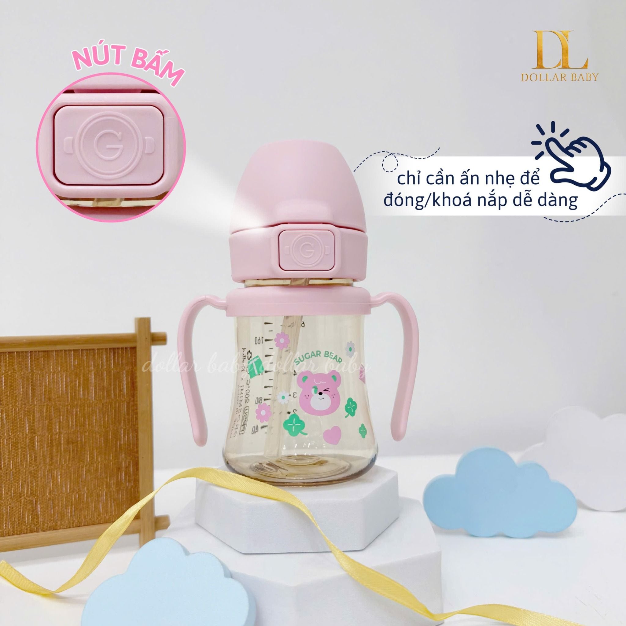  Bình Hút Grosmimi x Knotted 