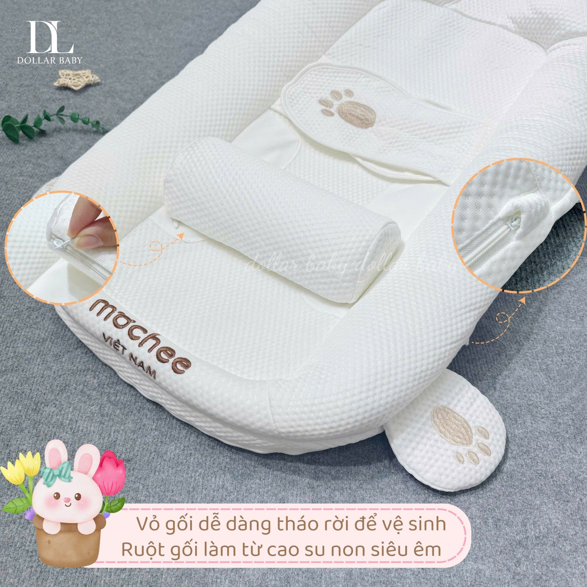  Gối Chống Trào Ngược 3in1 CoolTouch Mochee 