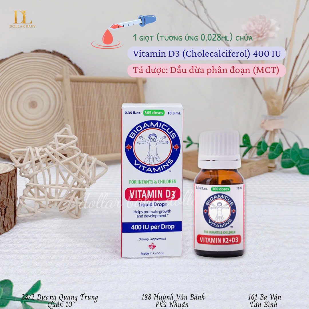  Vitamin  D3 - Bioamicus (10.3ml) 