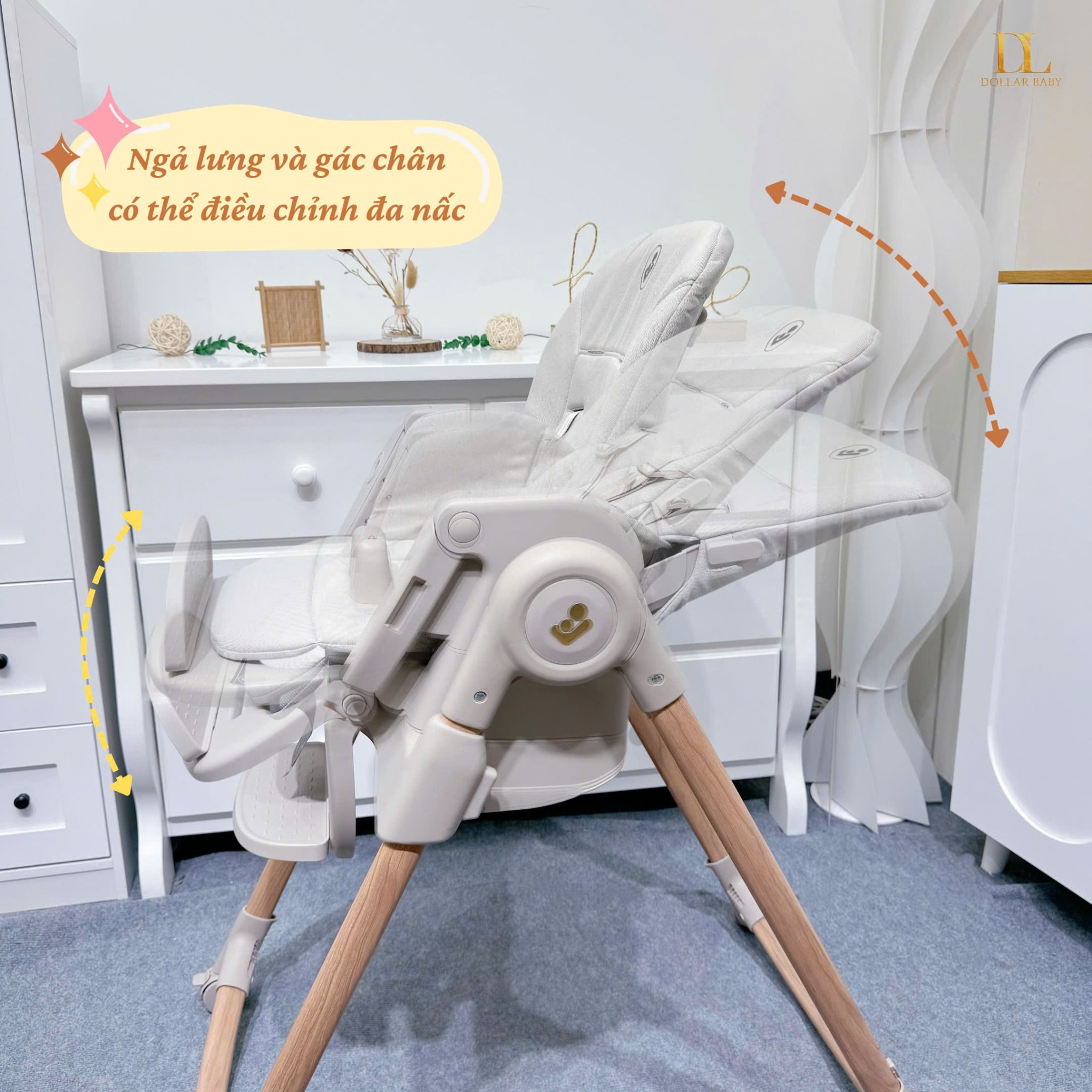  MAXI-COSI - Ghế ăn dặm cho bé Minla Plus 