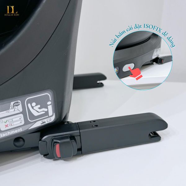  Ghế ngồi ô tô Joie i-Spin XL Signature Ebony 