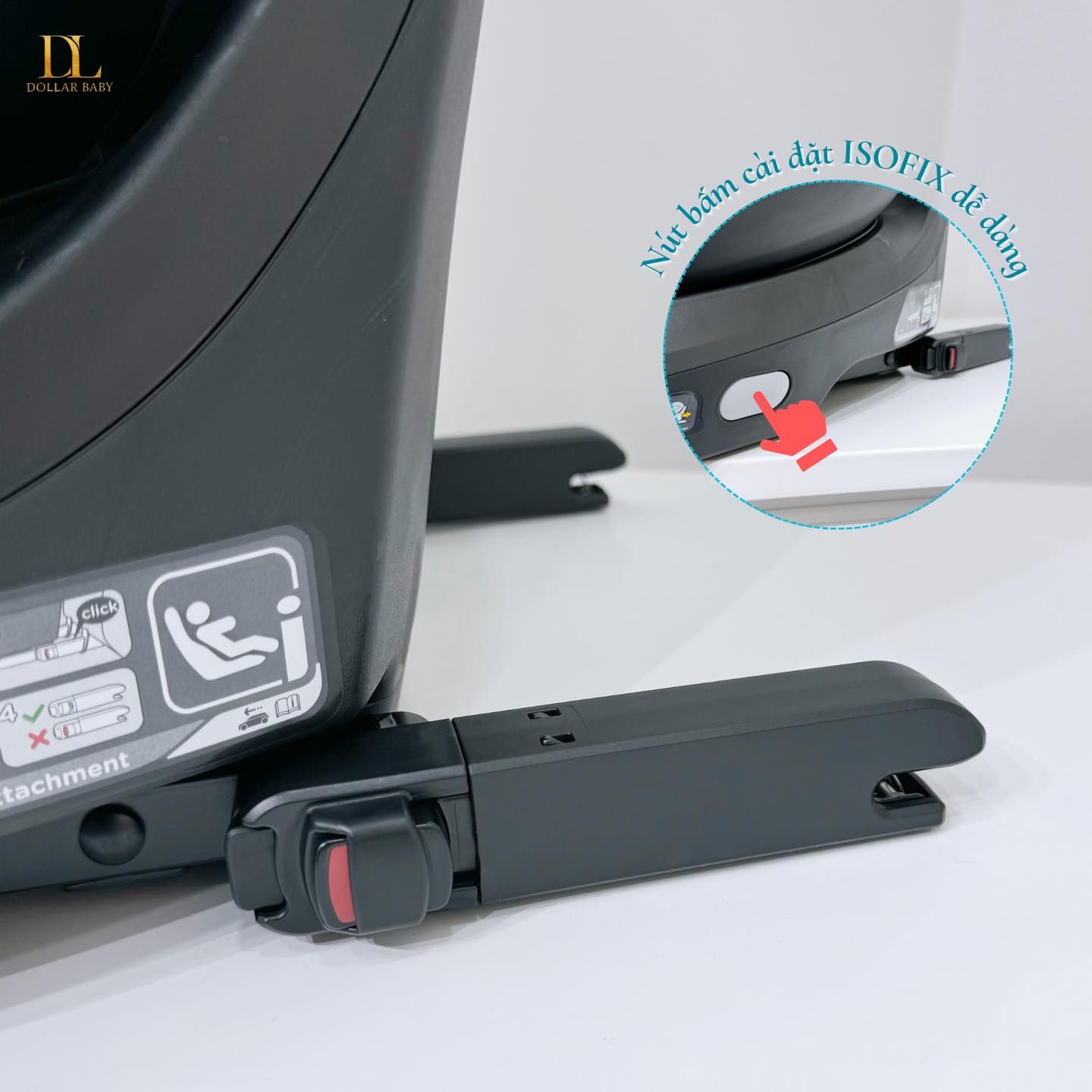  Ghế ngồi ô tô Joie i-Spin XL Signature Ebony 