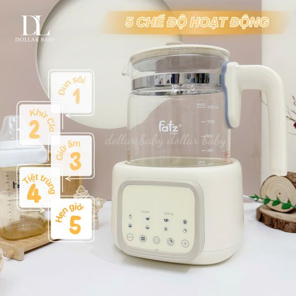  FATZ BABY - Bình đun và hâm nước pha sữa - Quick 15 
