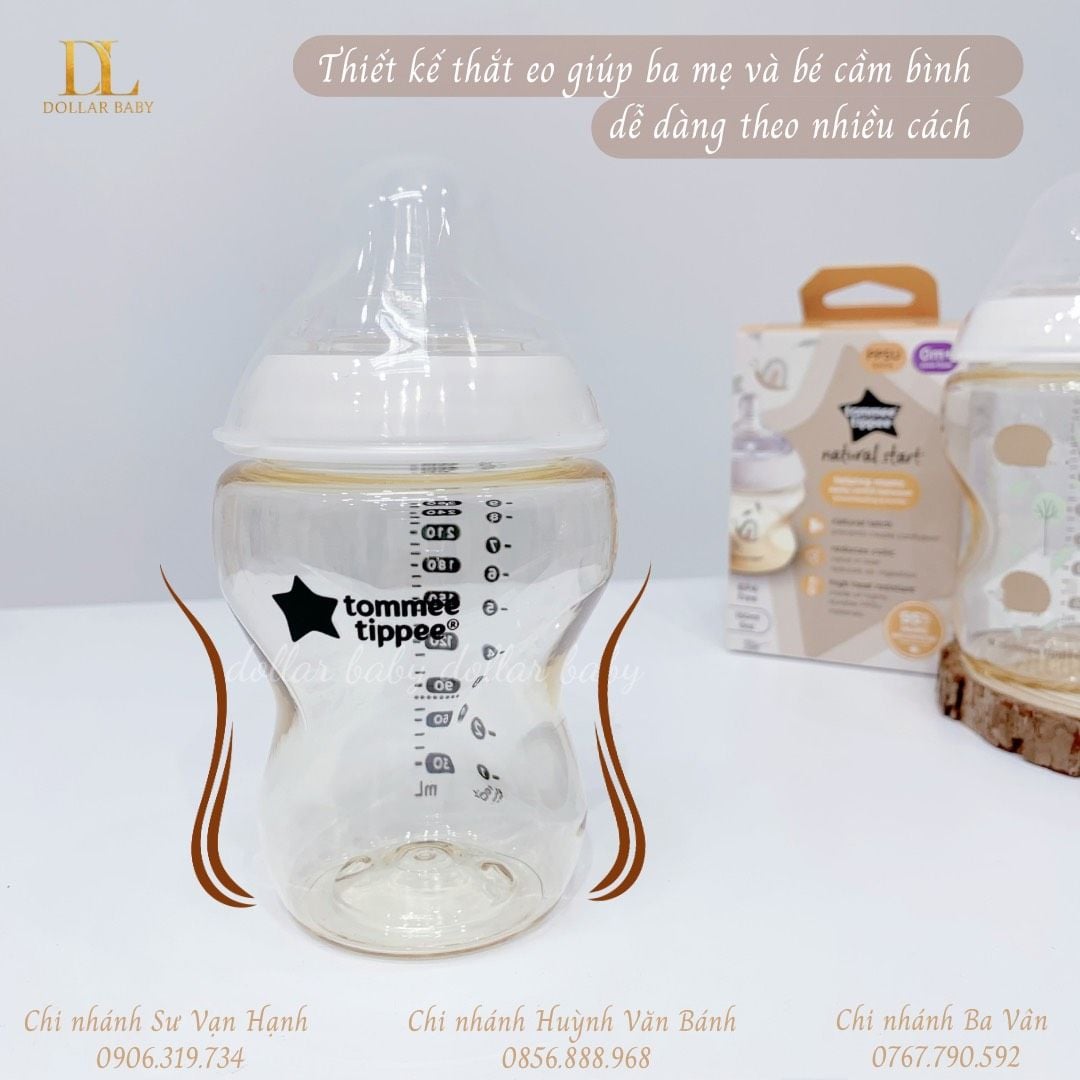  Bình Sữa PPSU Tommee Tippee Natural Start 