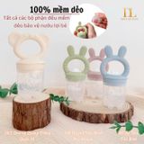  MISAN - Túi Nhai Ăn Dặm Kèm ( 3 Núm Nhai ) 
