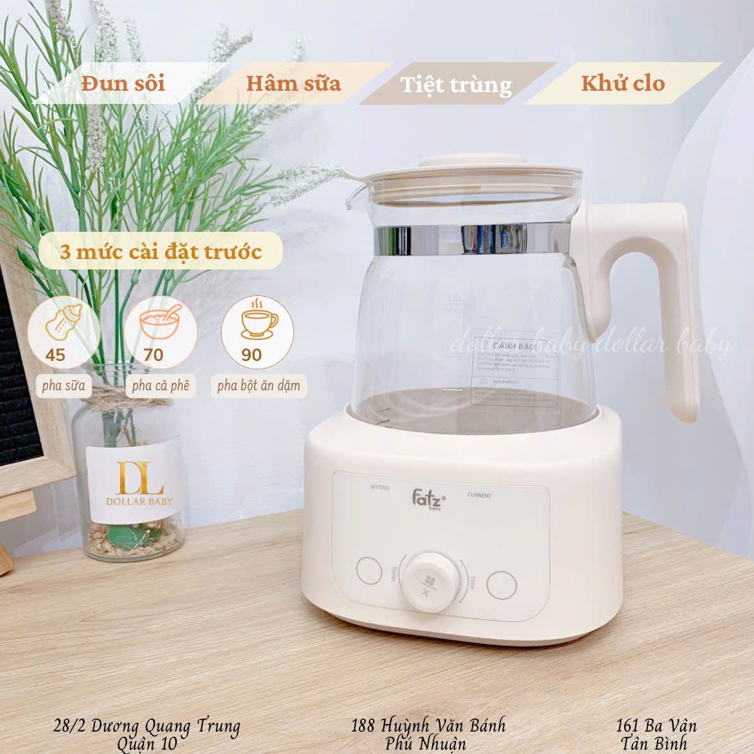  FATZ BABY - Bình đun và hâm nước pha sữa - HiQuick 3 