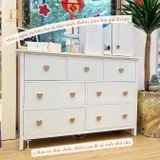  Tủ Gỗ Ngăn Kéo Trái Tim 