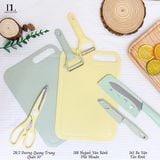 Bộ Dao Thớt Mumbebe ( 5 Chi Tiết ) 