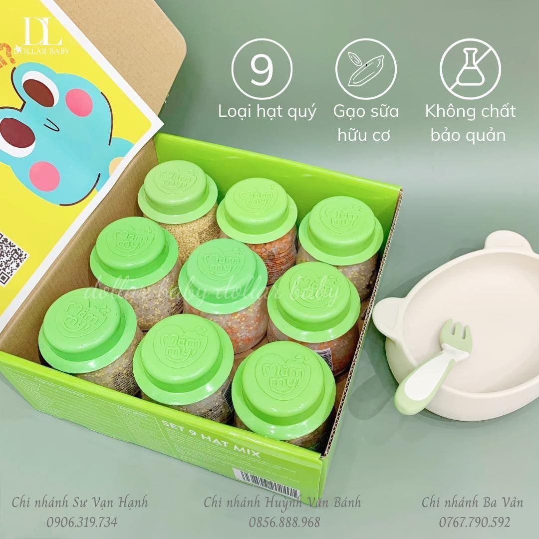  Hạt Ăn Dặm Hữu Cơ MămMy  / 6 Tháng 
