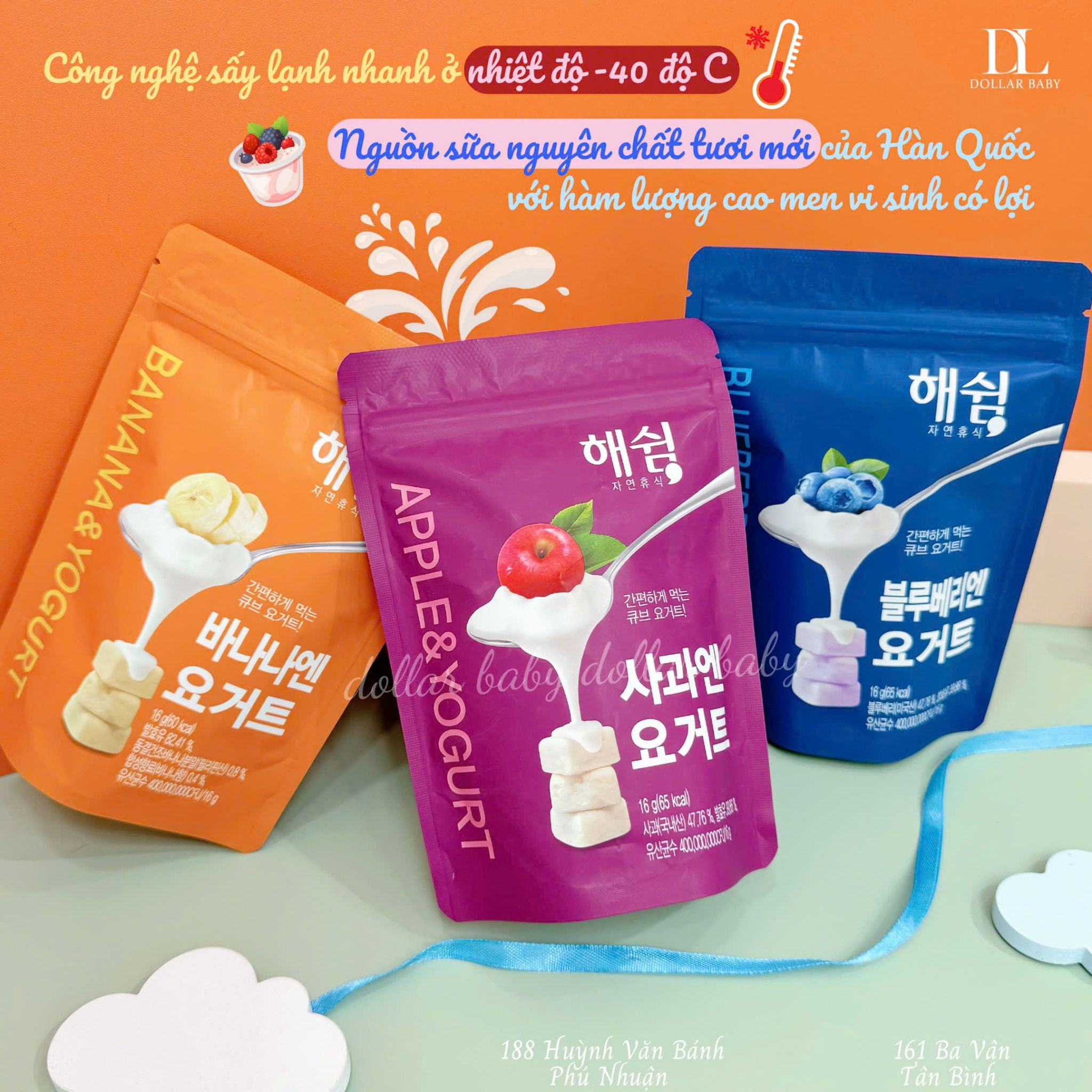  Sữa Chua Sấy Lạnh Haeswim ( 7m+) 