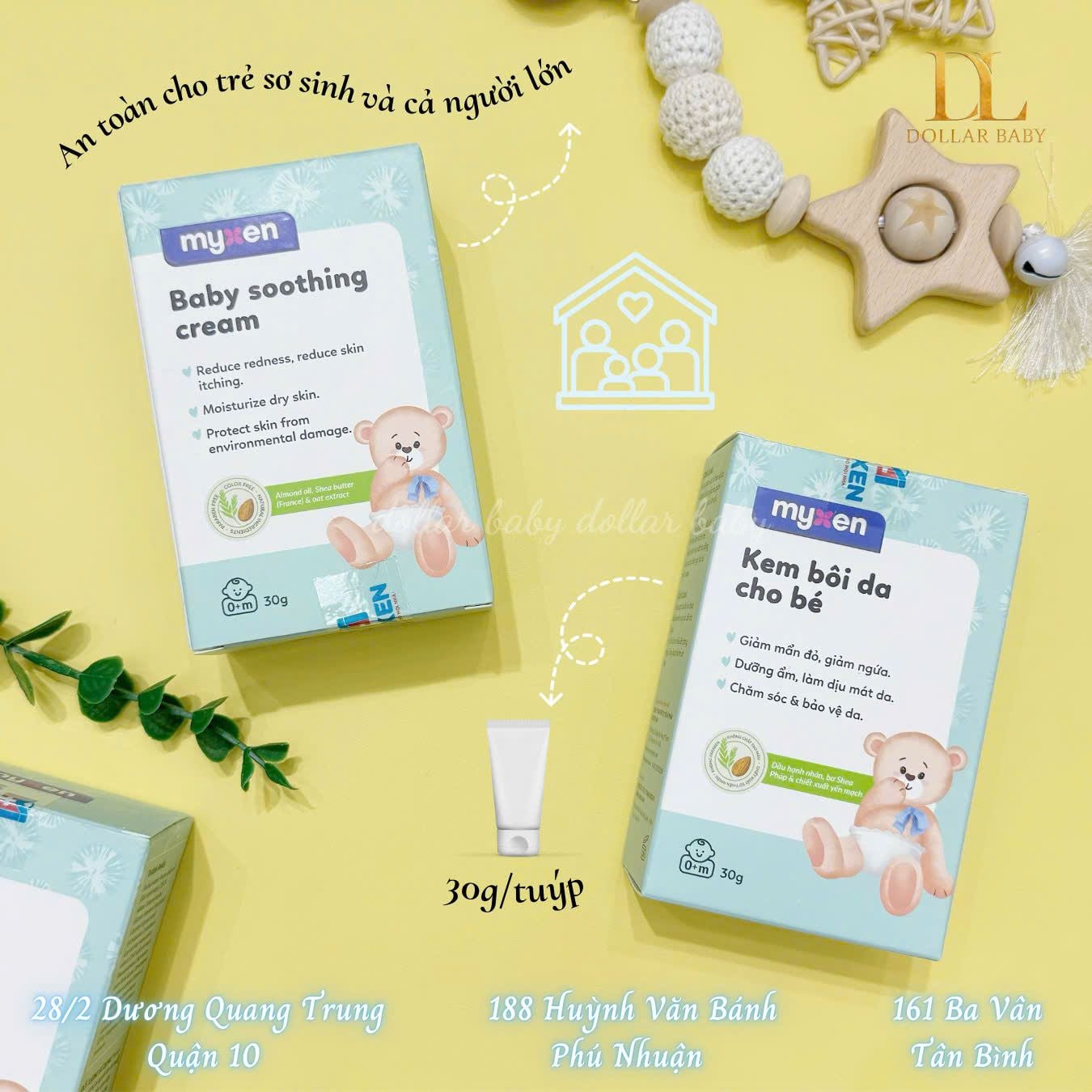  Myxen - Kem Bôi Da Giảm Mẫn Đỏ 