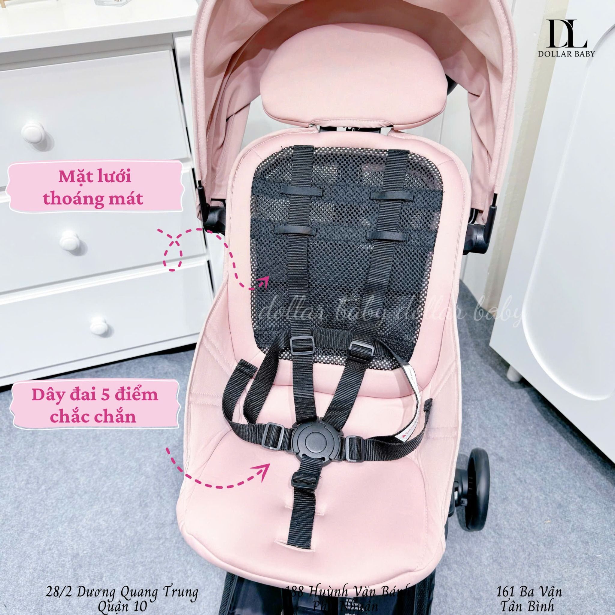  Xe Đẩy Gấp Gọn Unilove 2in1 - ON THE GO 