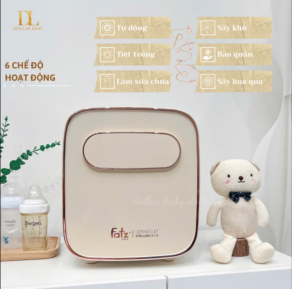  FATZ BABY - Máy Tiệt Trùng Sấy Khô UVC LED - King 6 