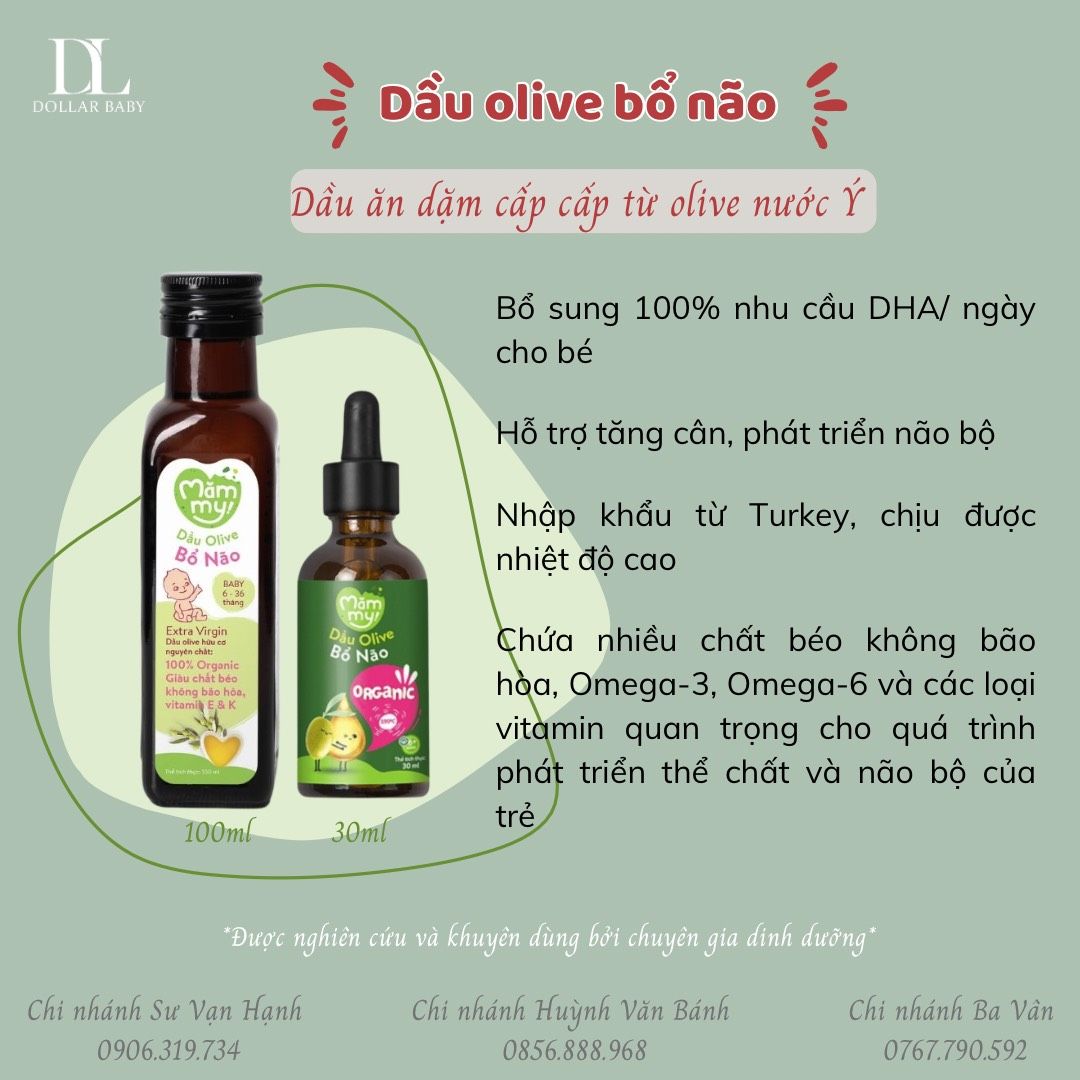  Dầu Ăn Dặm MămMy (100ml) 