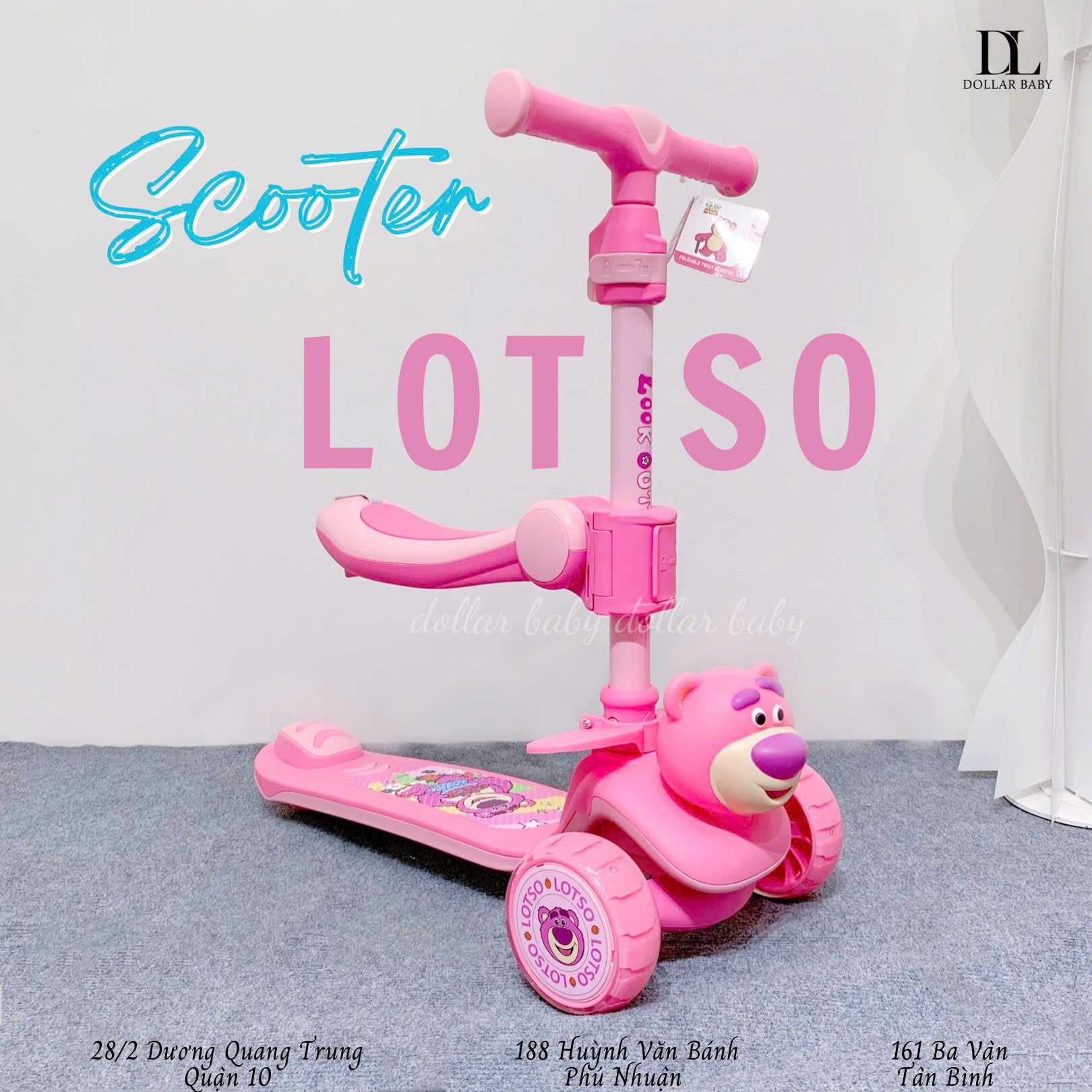  Xe Trượt Scooter Mesuca 2 / 3 bánh 
