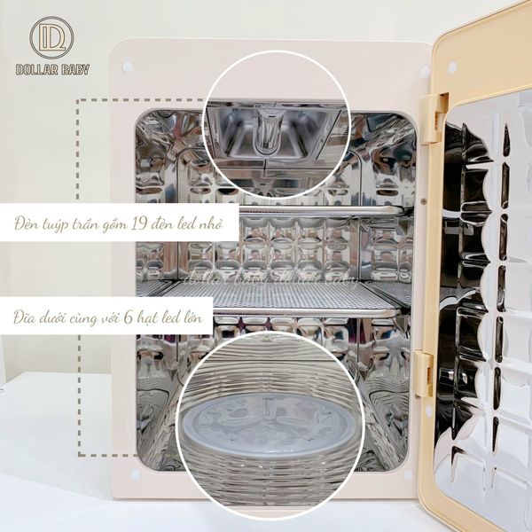  FATZ BABY - Máy tiệt trùng sấy khô UVC LED – King 2 