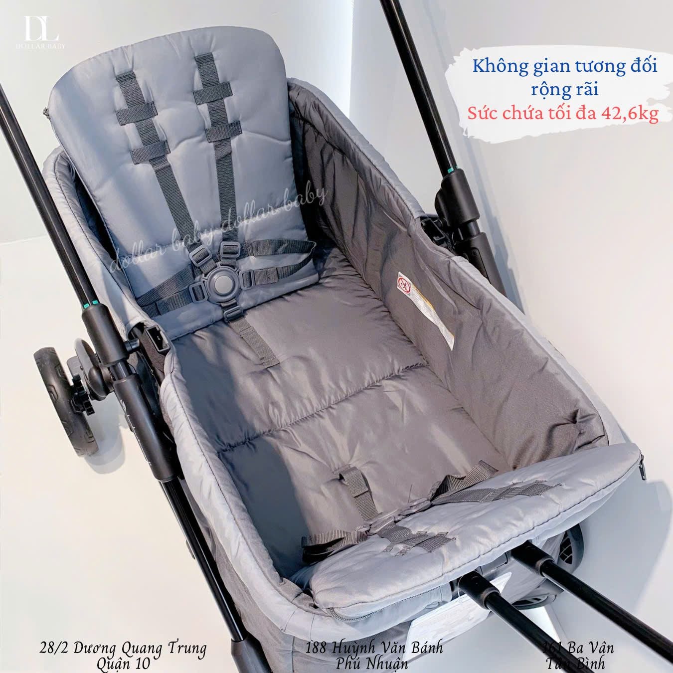  Xe đẩy đôi Baby Trend Expedition LTE 2-in-1Wagon 