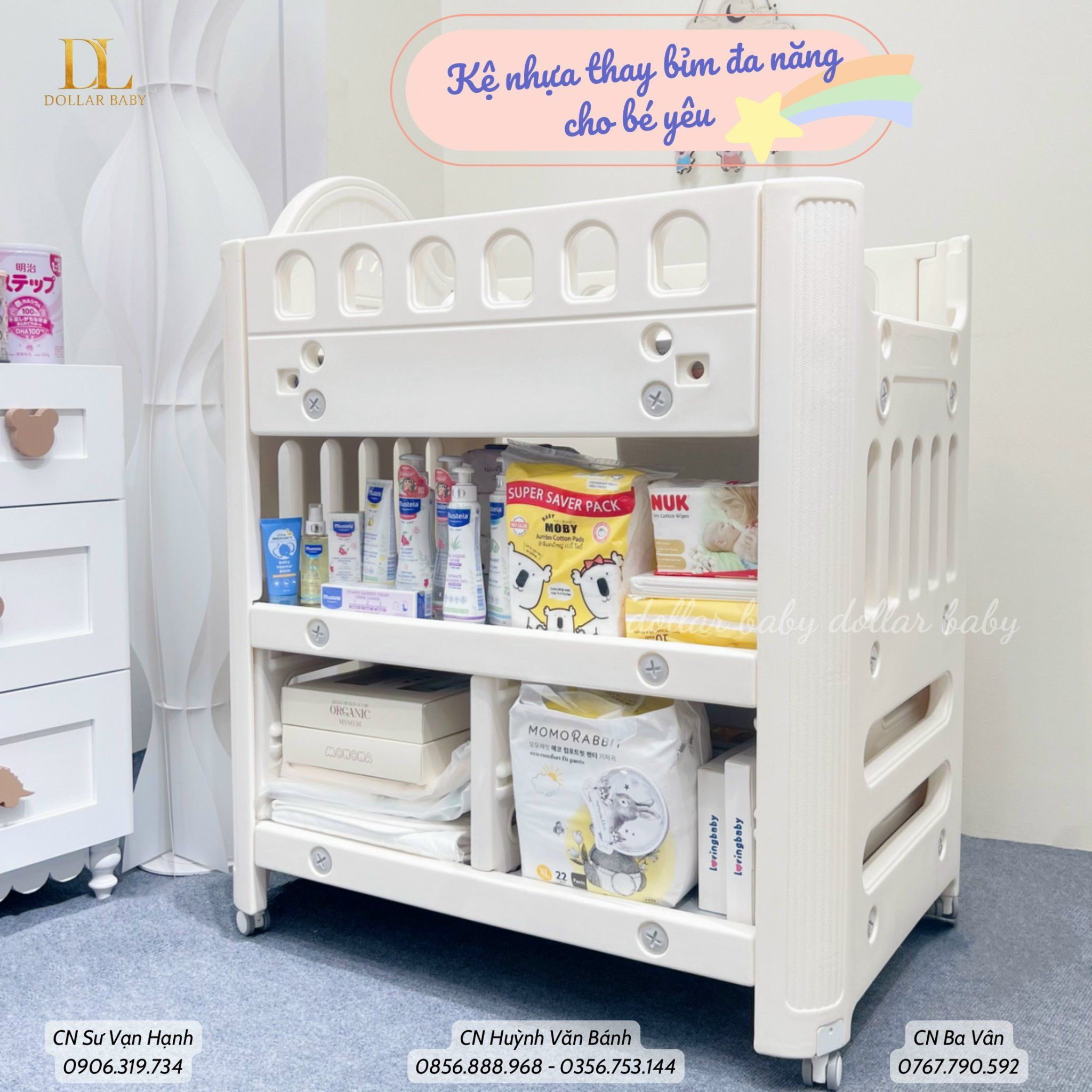  Bàn Thay Tả Bỉm MonMon 