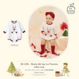  Joyful Festival - Body Dài Tay La Pomme Mềm Mại - Trắng 