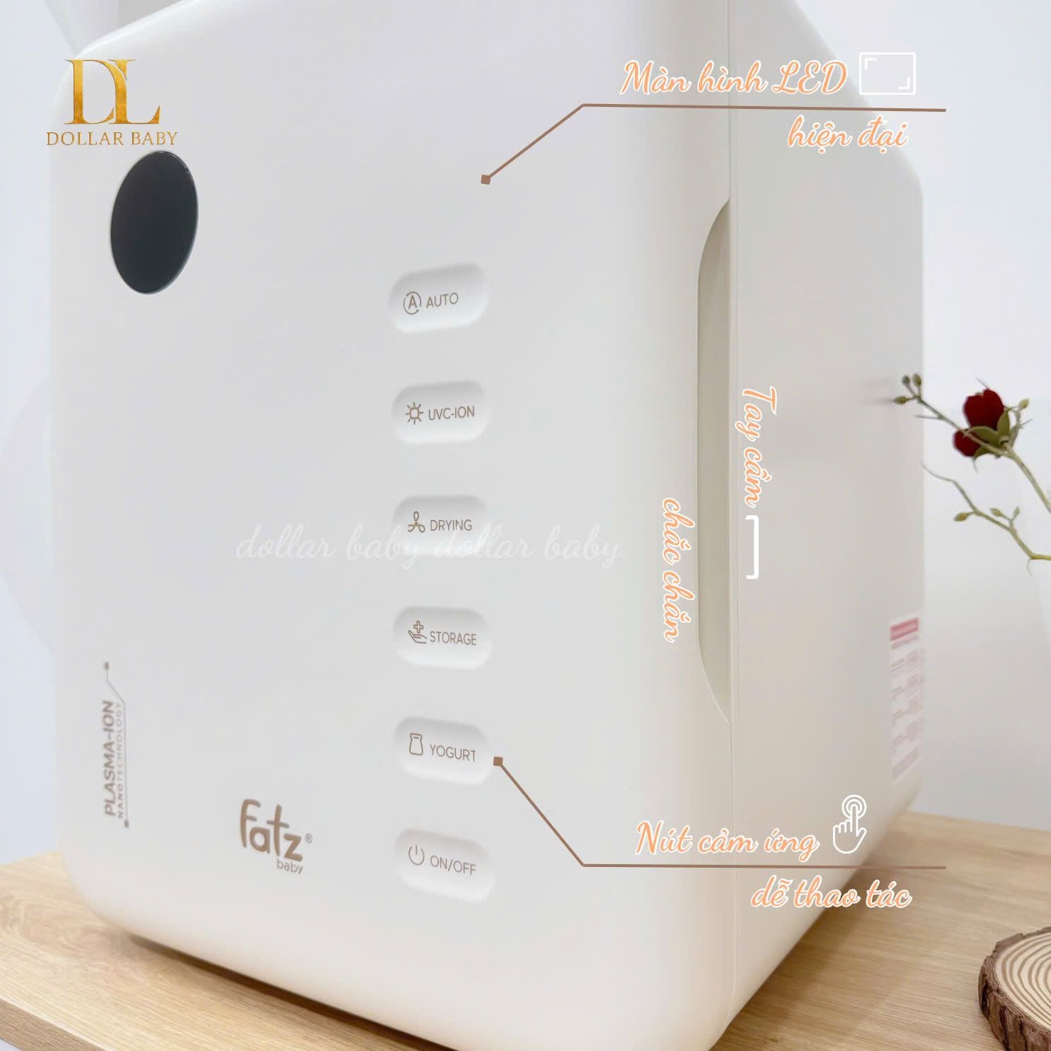  FATZ BABY - Máy Tiệt Trùng UVC-LED Công Nghệ Nano Plasma Ion - PLASMAX 7 