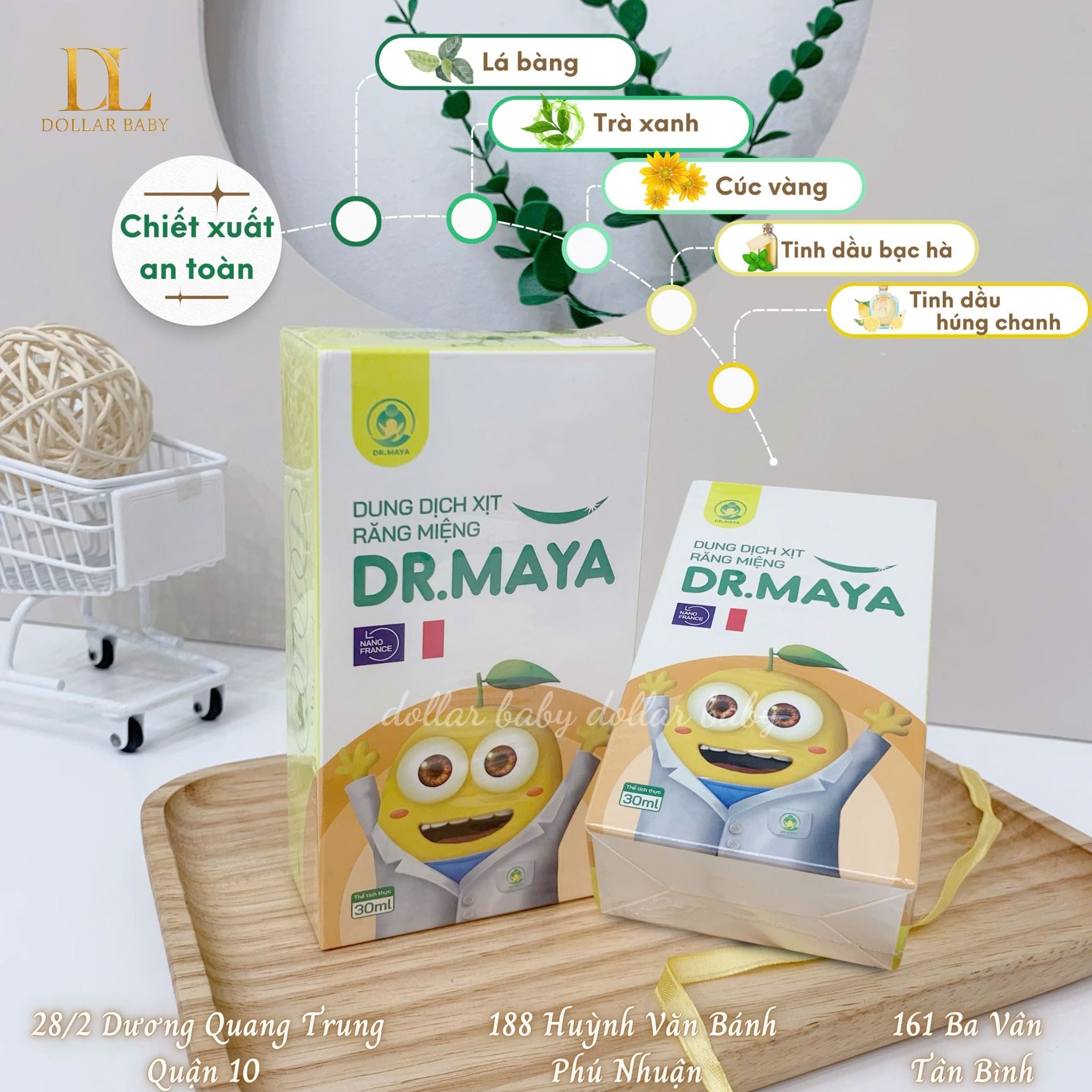  Dung Dịch Xịt Răng Miệng Dr.Maya 