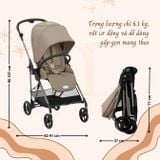  Xe Đẩy 2 Chiều Gấp Gọn Cybex Melio TPE + Bumper Bar 