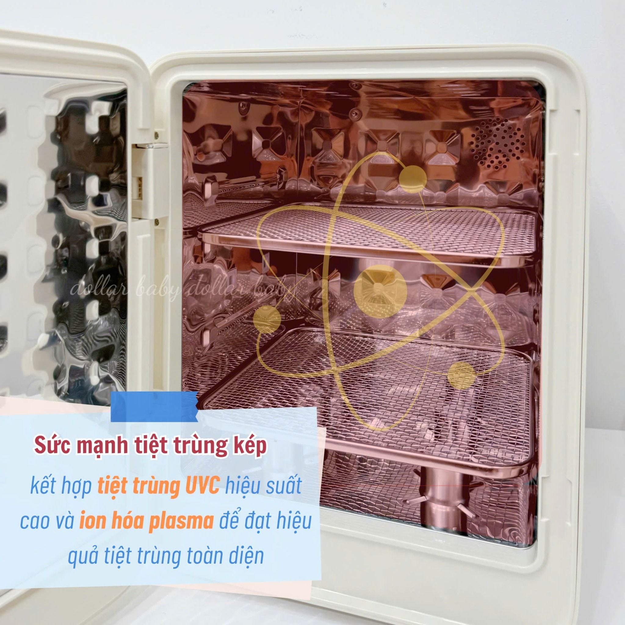  FATZ BABY - Máy tiệt trùng UVC-LED công nghệ Nano Plasma Ion - PLASMAX 9 