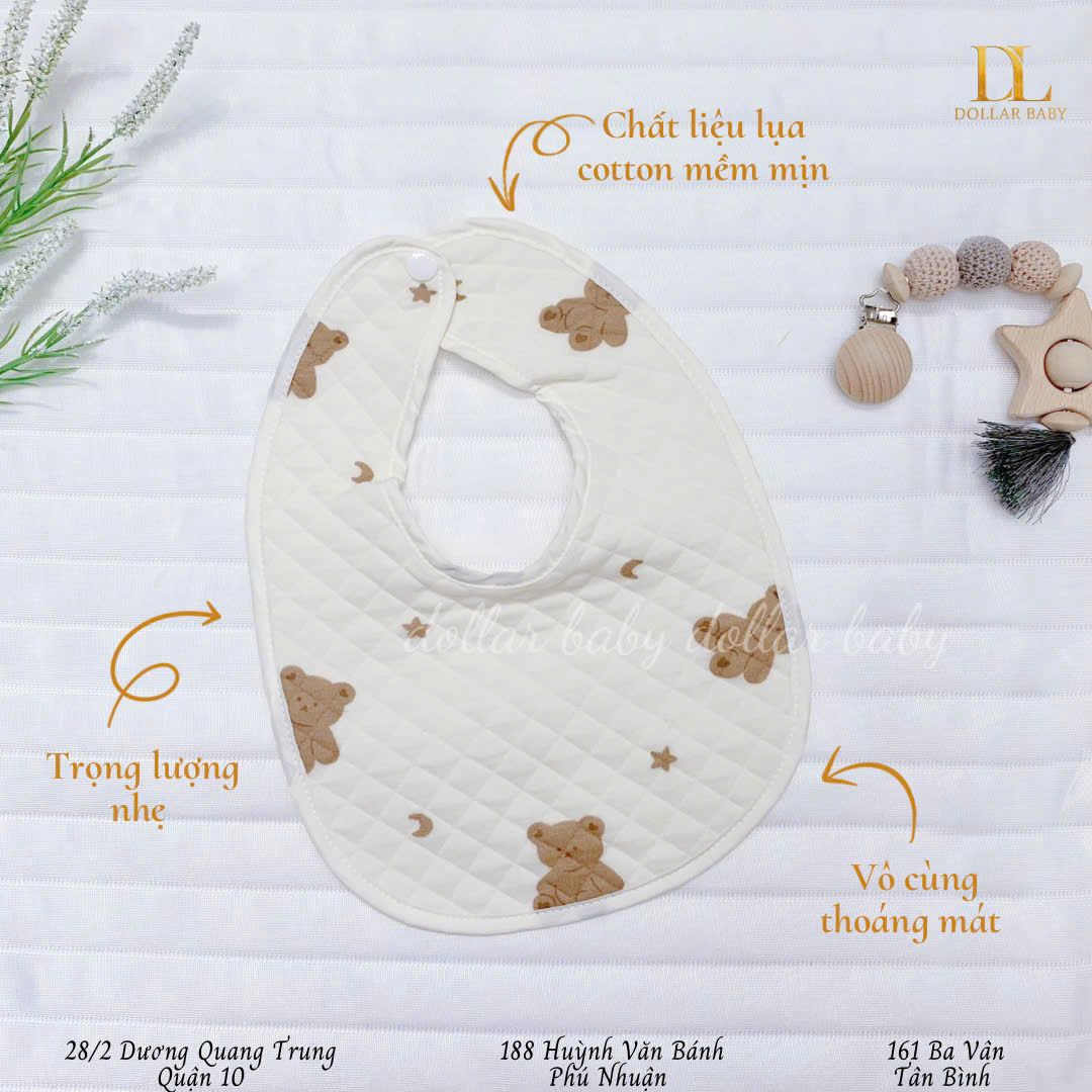  MOCHEE - Yếm Lụa Cotton 
