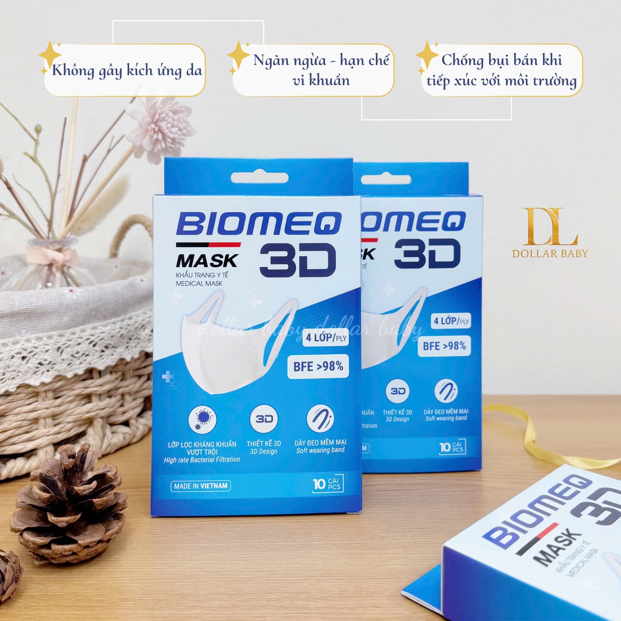  Khẩu trang 3D Mask Biomeq 