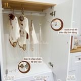  Bộ Tủ Gỗ Trắng Gấu 