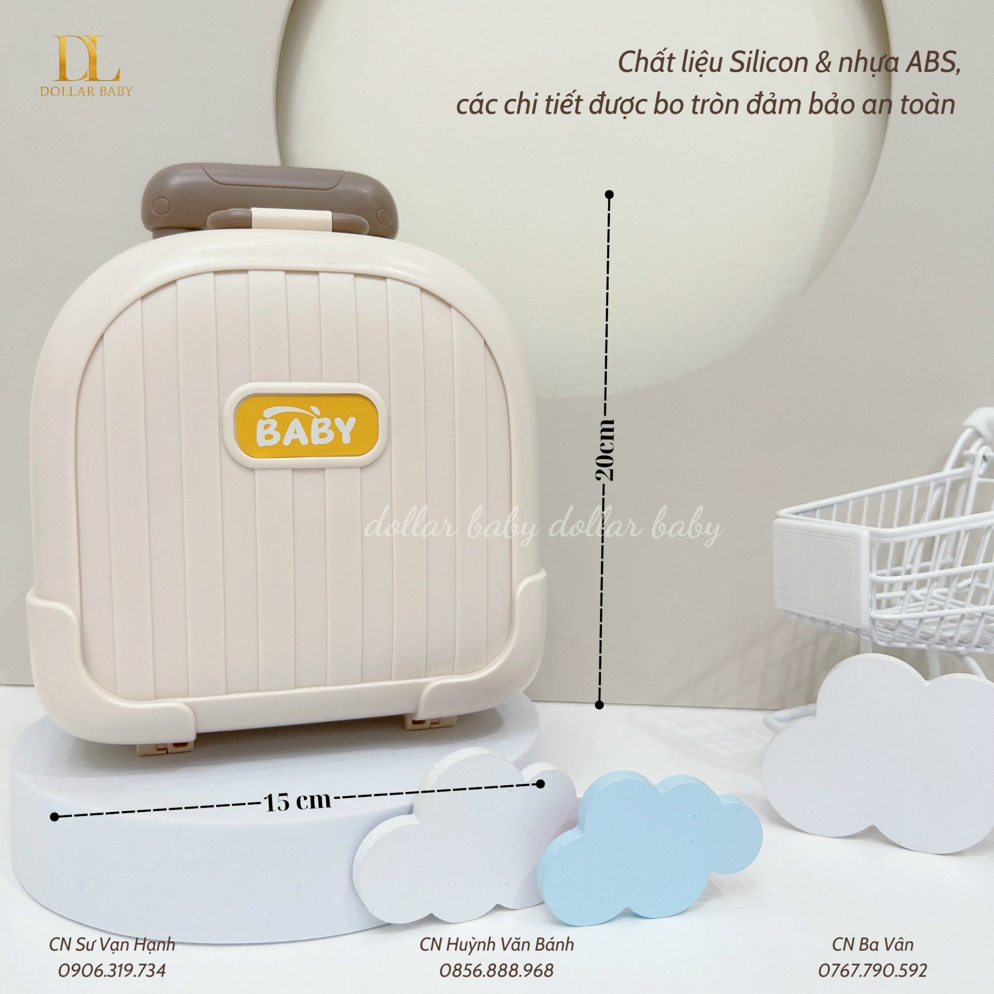  Xúc Xắc Vali Vivakids (10 chi tiết ) 