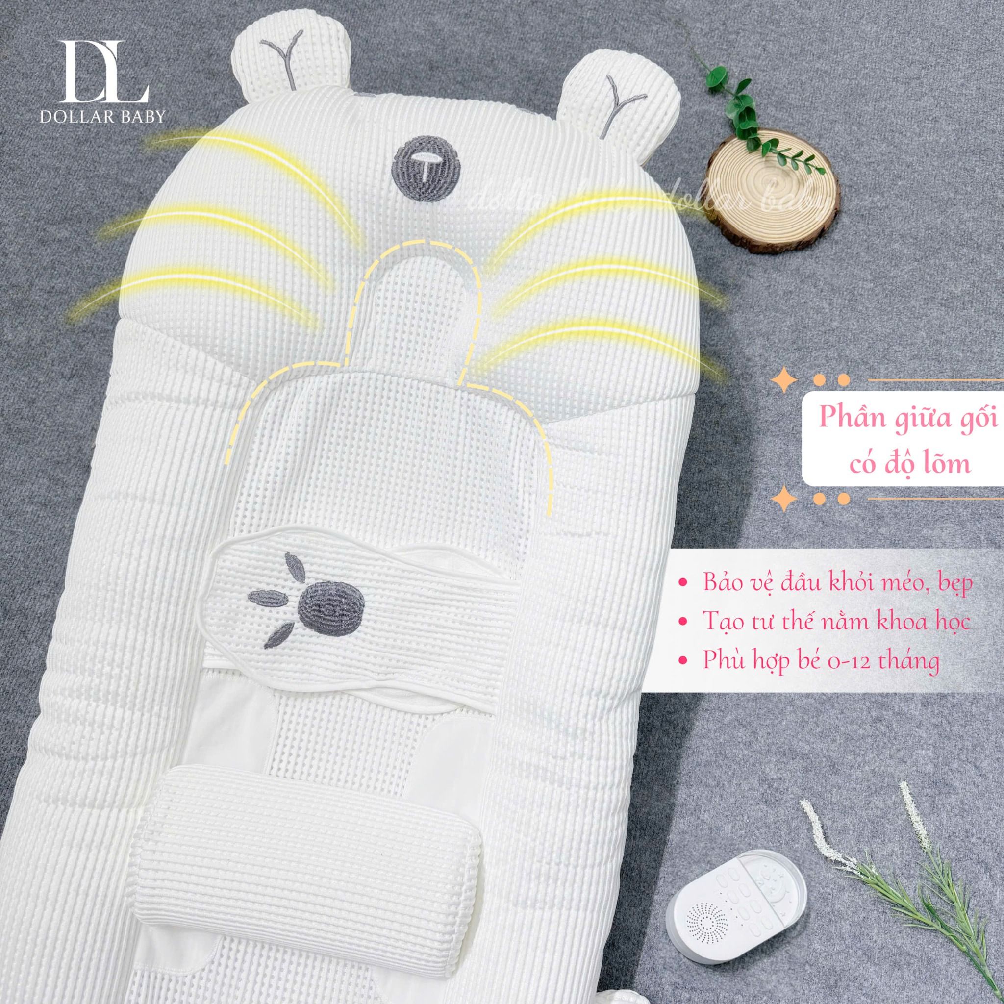  Gối Chống Trào Ngược Veeou 3in1 