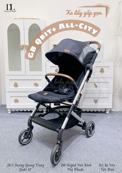  Xe đẩy gấp gọn GB Qbit + All City 