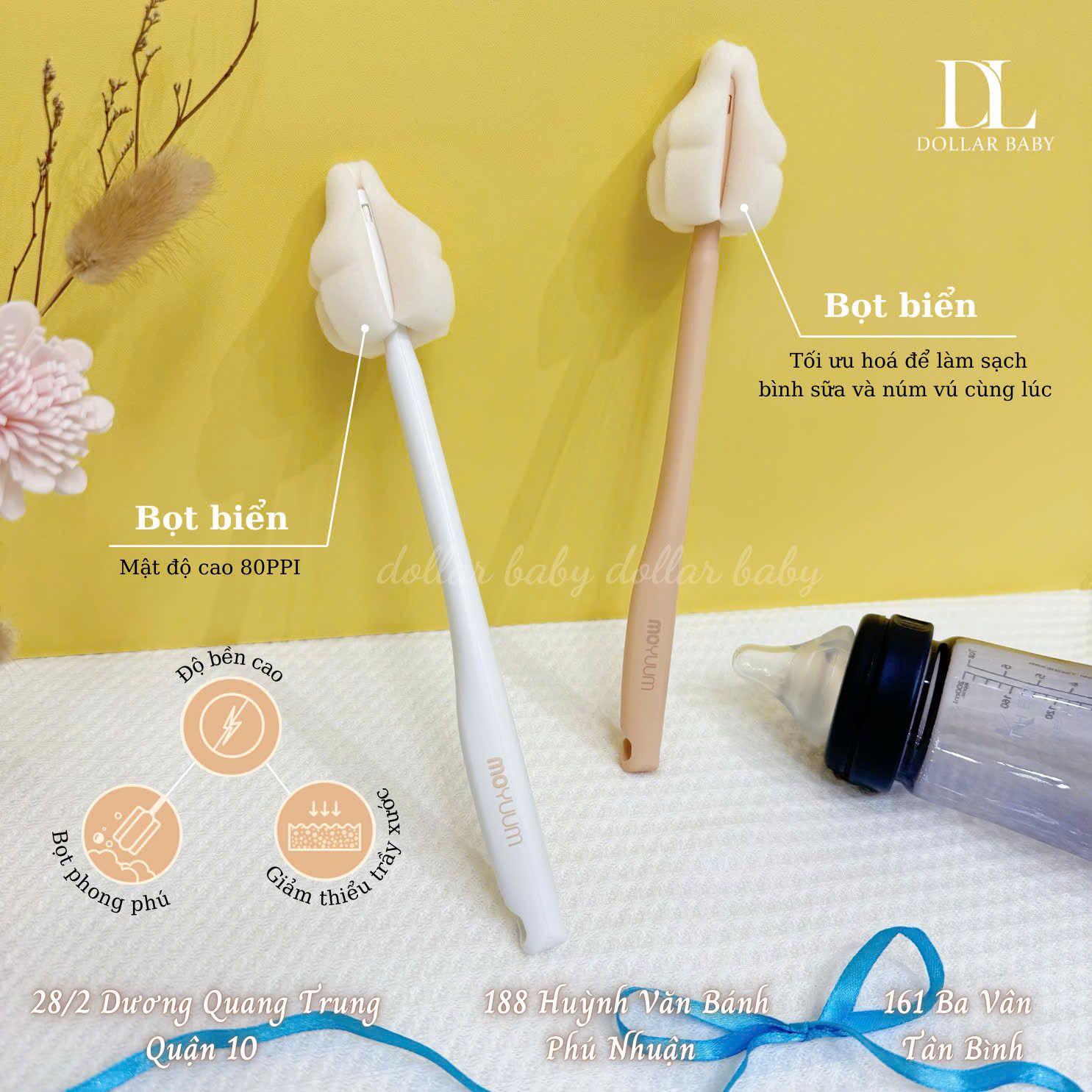  Set 5 Cọ Rửa Bình Moyuum 
