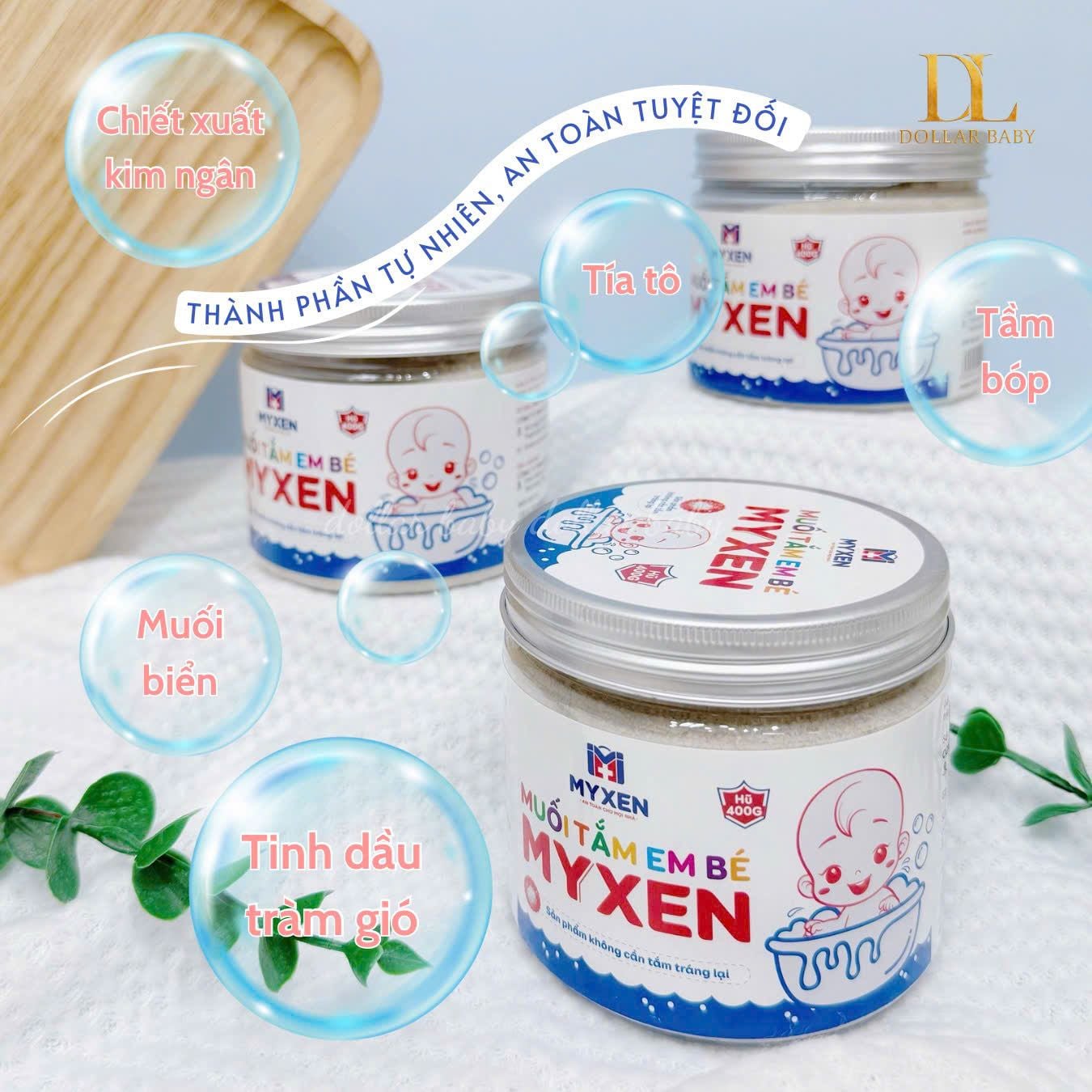  Myxen - Muối Tắm Em Bé 