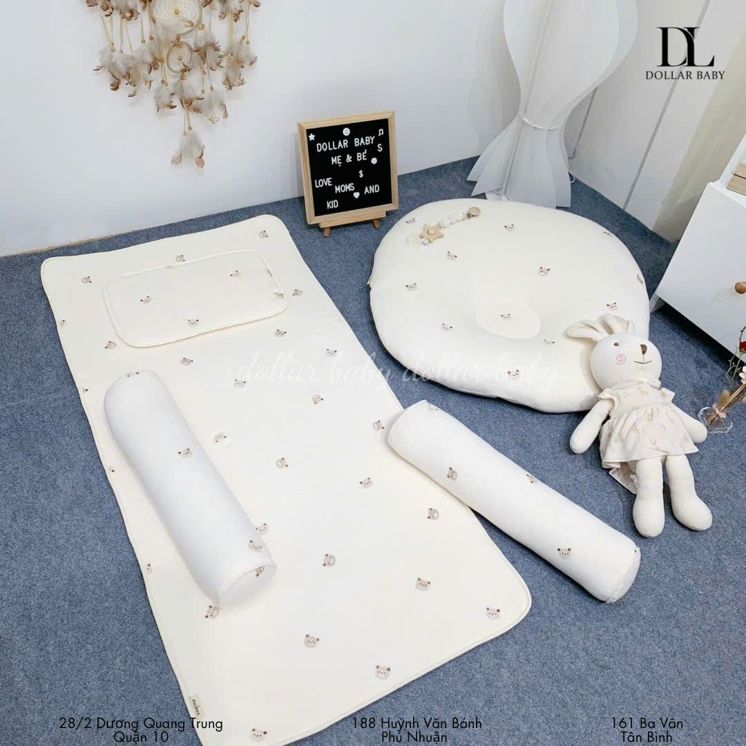  Thảm nằm Mochee - Cotton Waffle (60 x 12cm) 