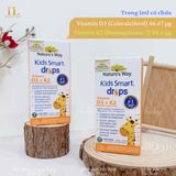 Nature's Way Kids Smart Drops Vitamin D3 + K2 (11ml) 