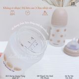  Bình sữa thuỷ tinh bọc silicon Ubmom 