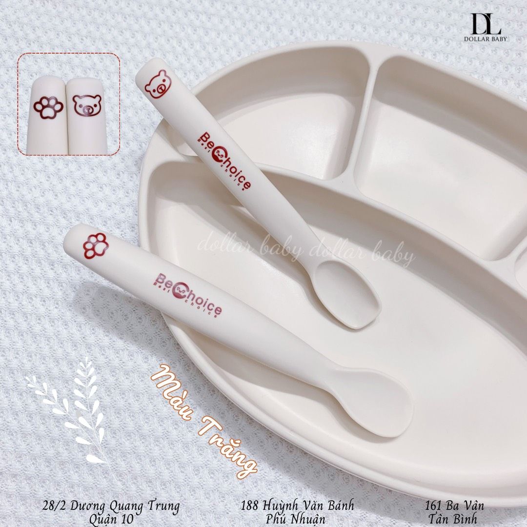  Set 2 Thìa Silicon Bechoice ( Kèm Hộp ) 