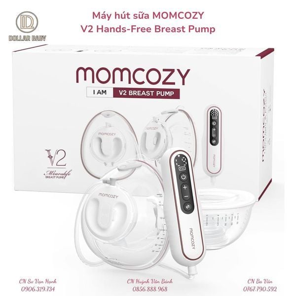  Máy hút sữa đôi rảnh tay Momcozy - V2 