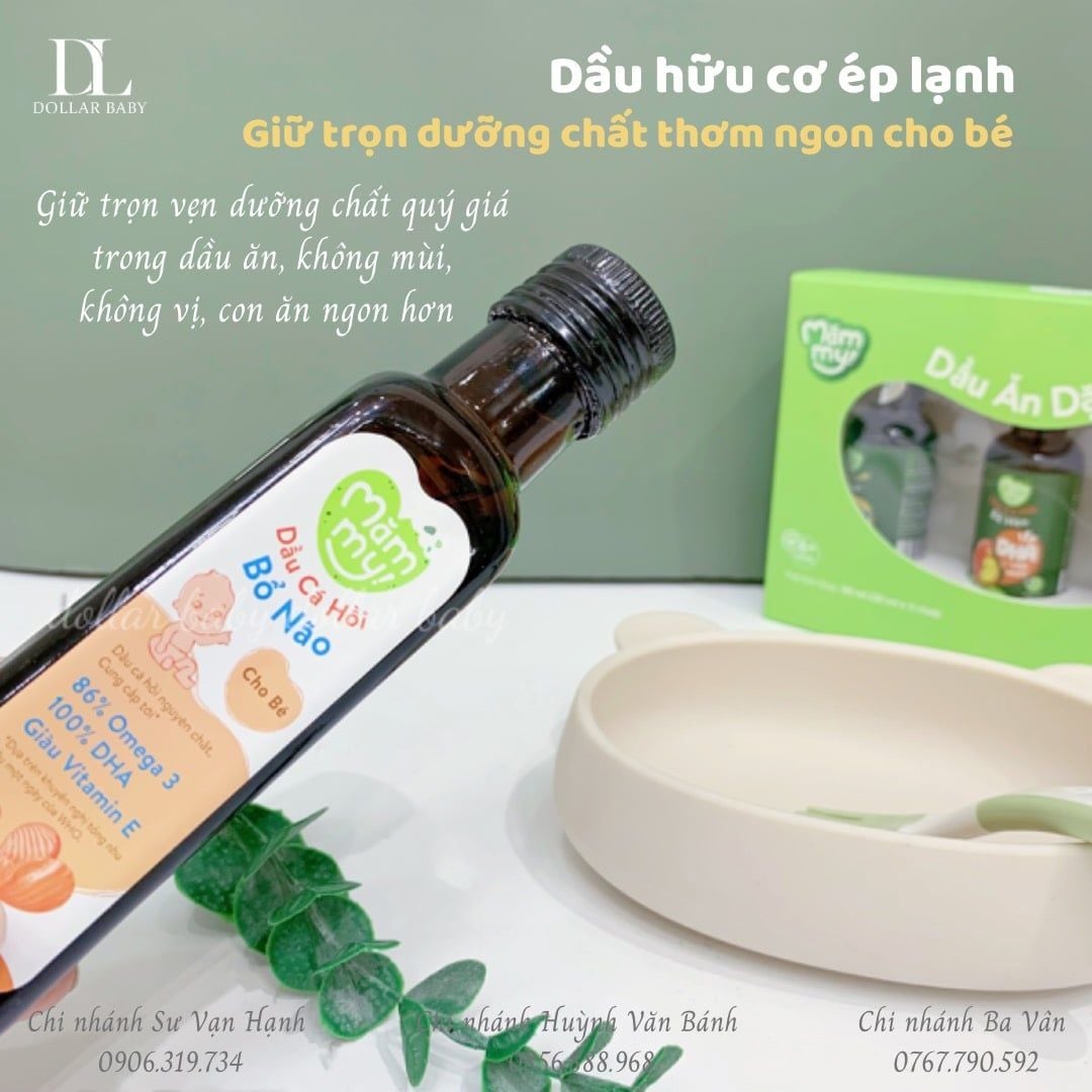  Dầu Ăn Dặm MămMy (100ml) 