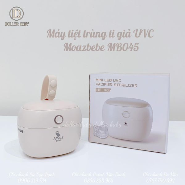  MOAZ BÉBÉ - Máy tiệt trùng ti giả UVC - MB045 