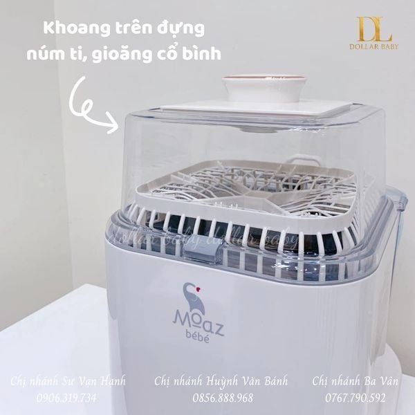  MOAZ BÉBÉ - Máy rửa bình - MB064 